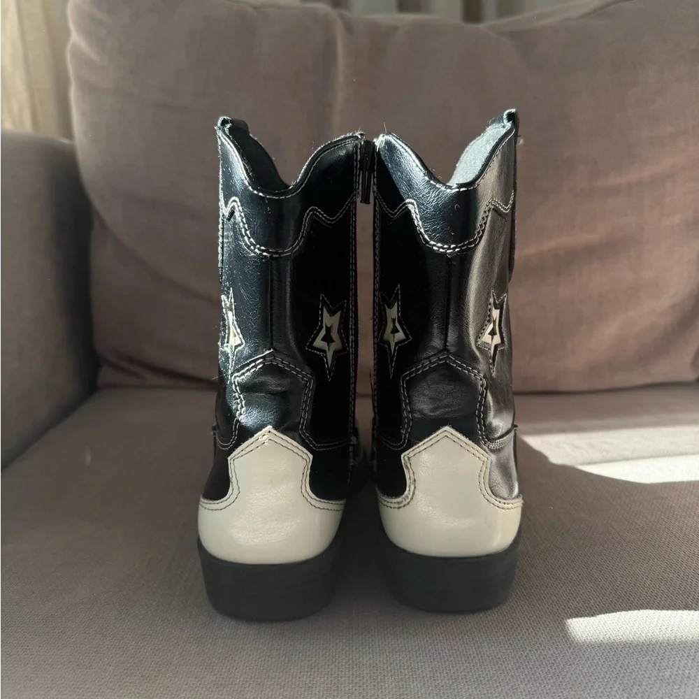 Zara Kids Cowboy Boots, EU 34 / US 3